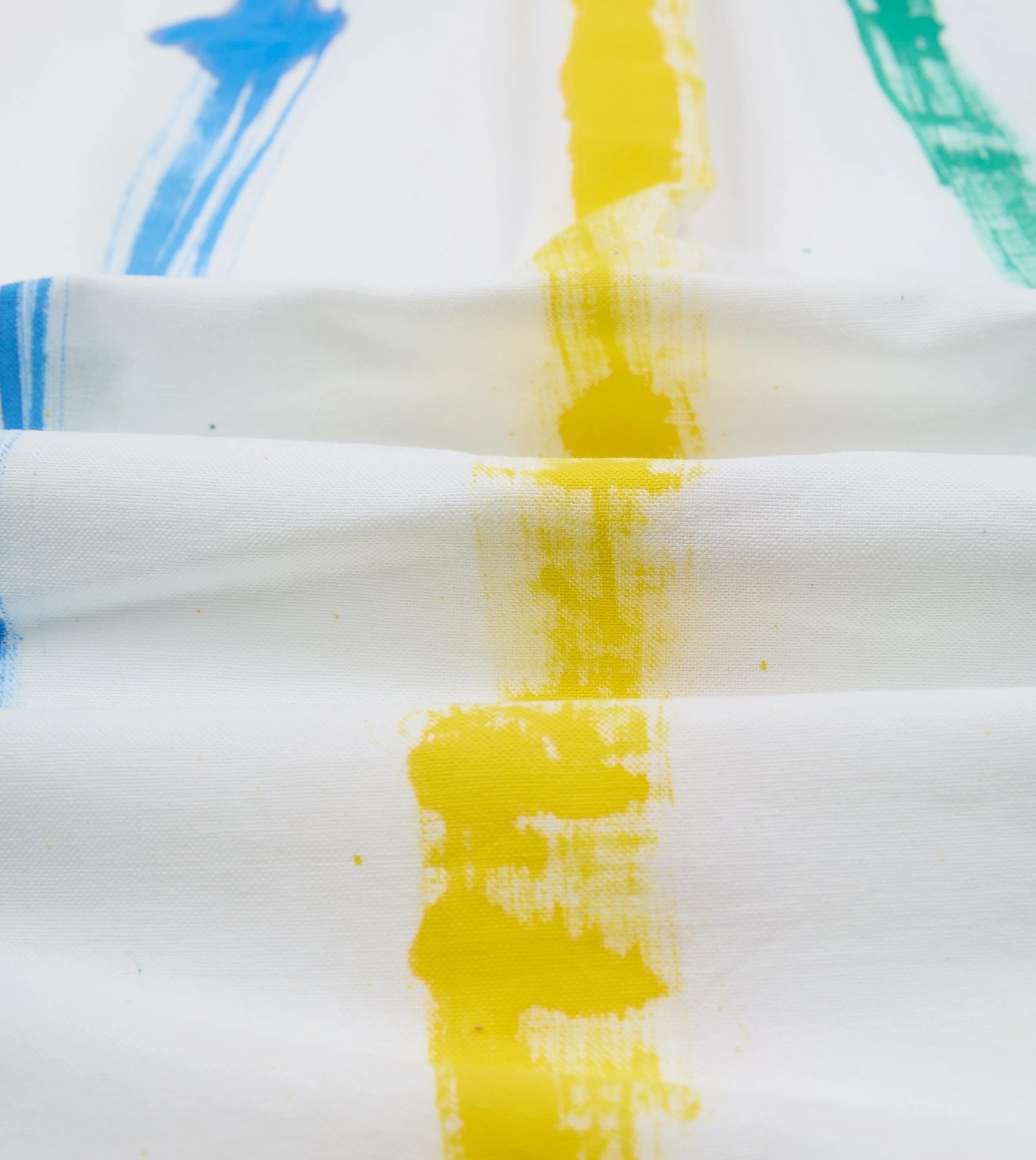 Michael McGregor for Drake??s Hand-Painted Stripe Cotton Oxford Cloth Button-Down Shirt Halloween