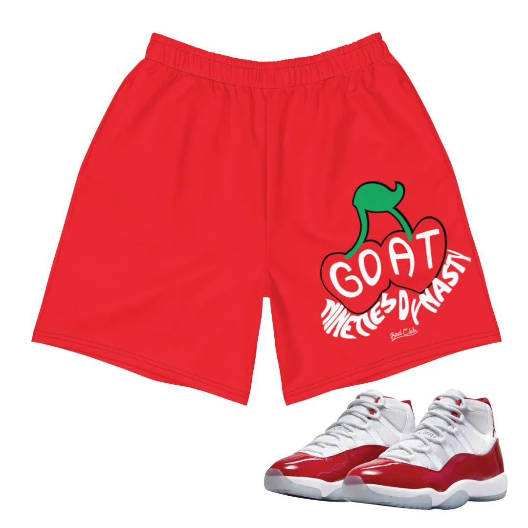 Retro 11 Cherry Shorts Quick Dry Fit