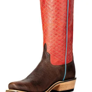Cushioned Step Winter Walker Seamless Comfort All Day Worker Horse Power Red Shrunken Shoulder Western Boot