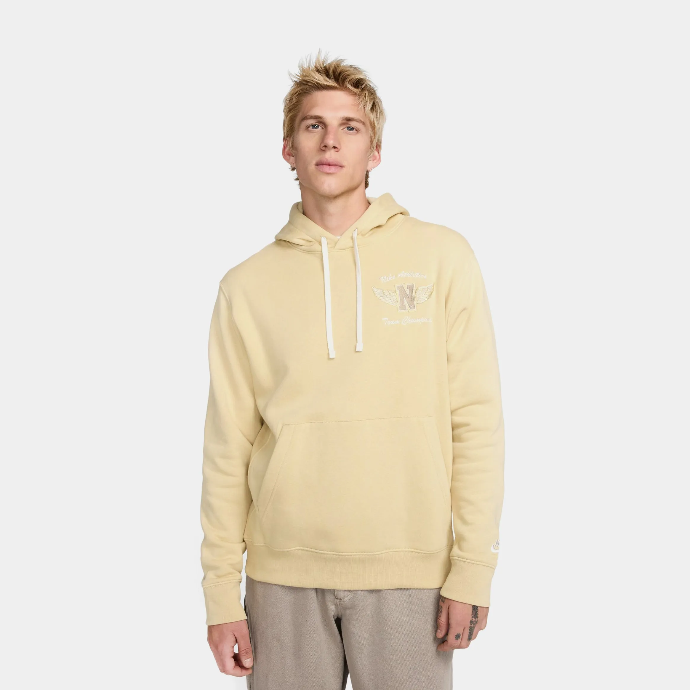 NSW Team Champion Pullover Mens Hoodie (Gold/White) Camping Comfort Sporty Jacket