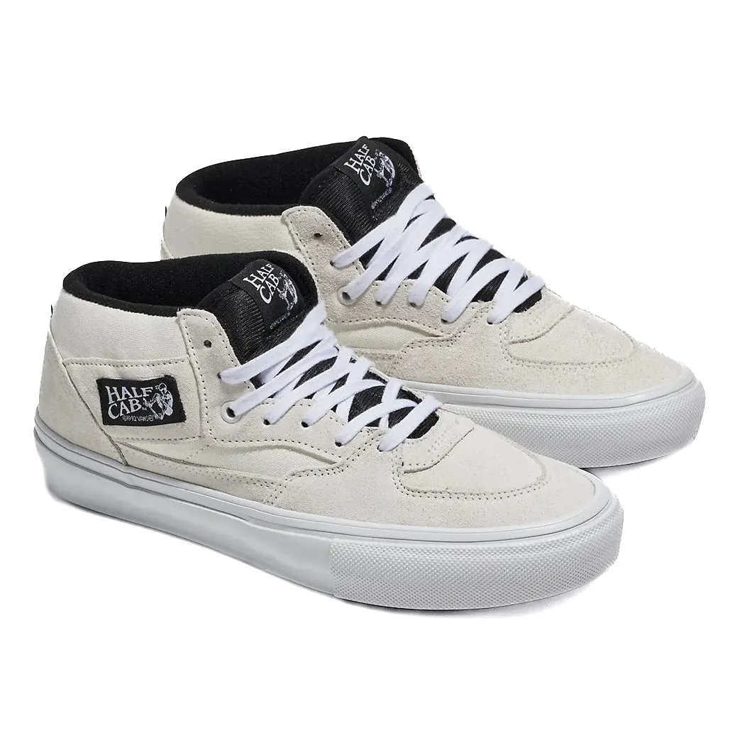 Vans - Skate Half Cab (White/Black) Outing Ready