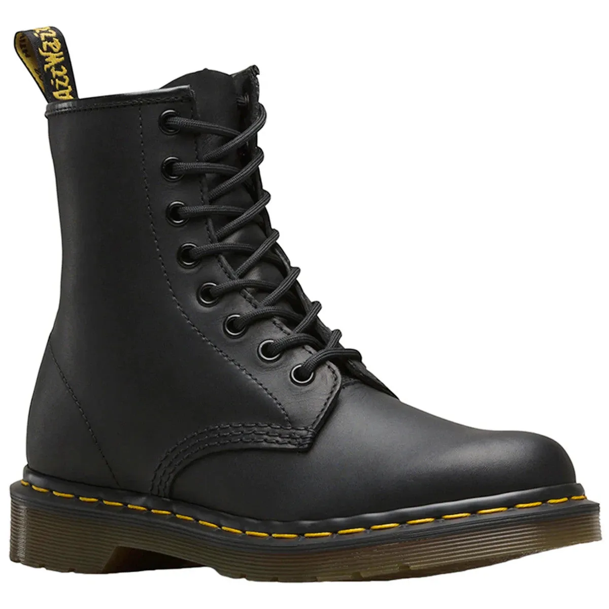 Dr. Martens 1460 DM11822003 Boots Men's  Black Leather Round Toe ZOGG784 Extended Use