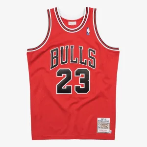 Training Look Mitchell & Ness Authentic Jersey Bulls Michael Jordan 97-98 Finals