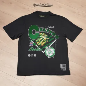 Eco Friendly Production Mitchell & Ness Boston Celtics Brush Off T-Shirt