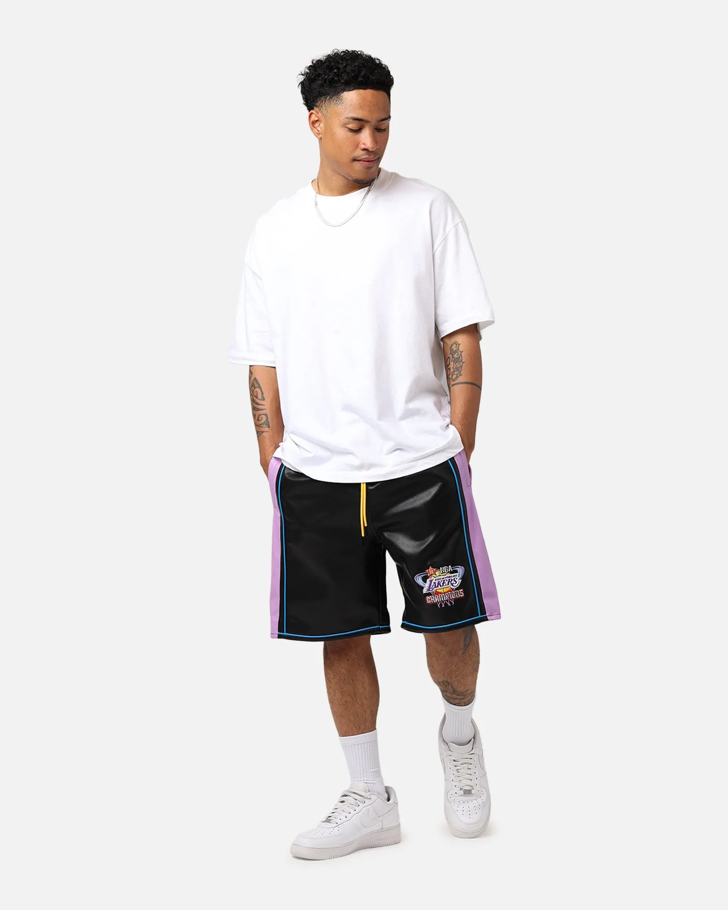 Mitchell & Ness Los Angeles Lakers Showtime Shorts Black Unisex Design