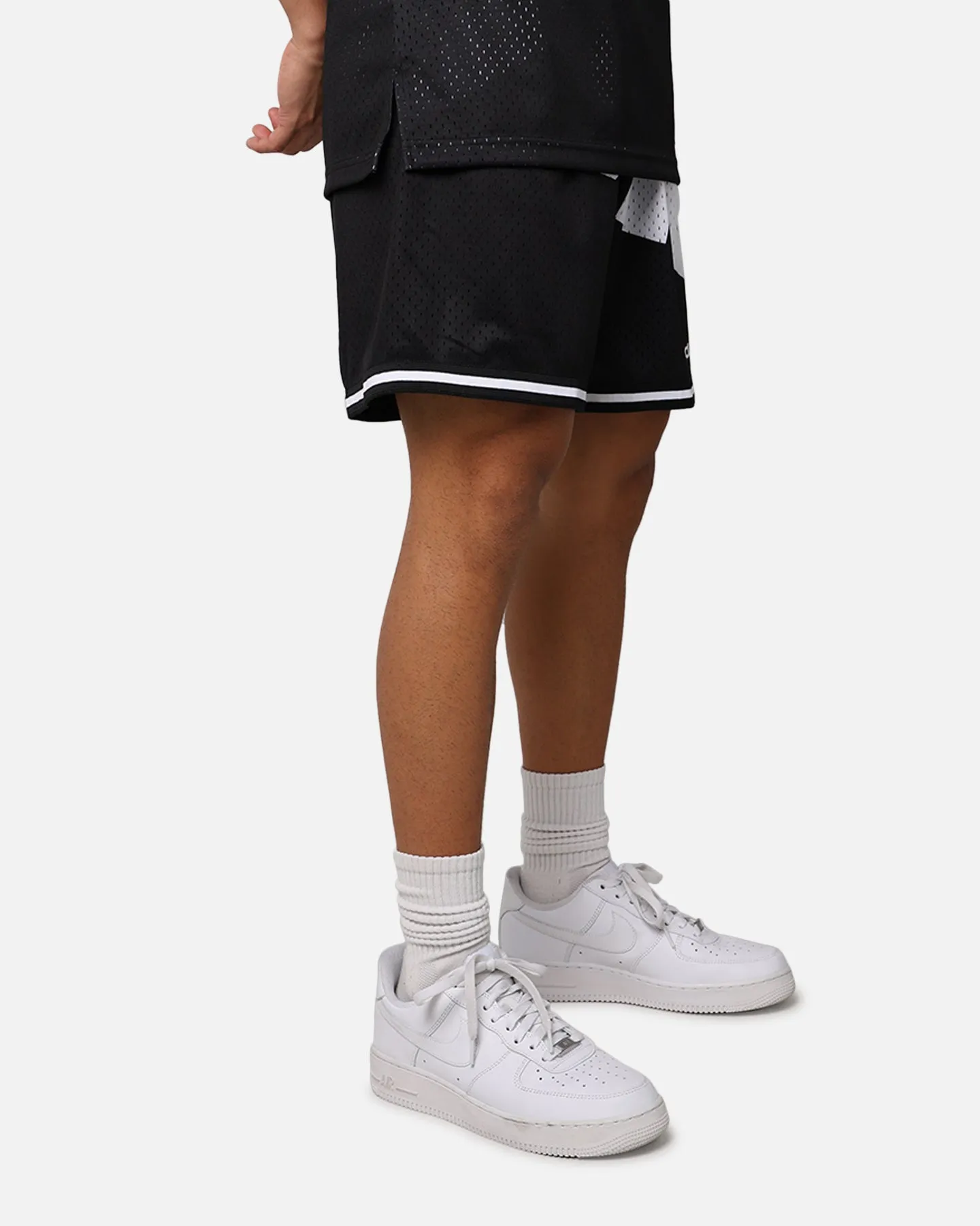 Stretchy Waist Mitchell & Ness X McLaren X Culture Kings Las Vegas Collection Sublimated Mesh Shorts Black