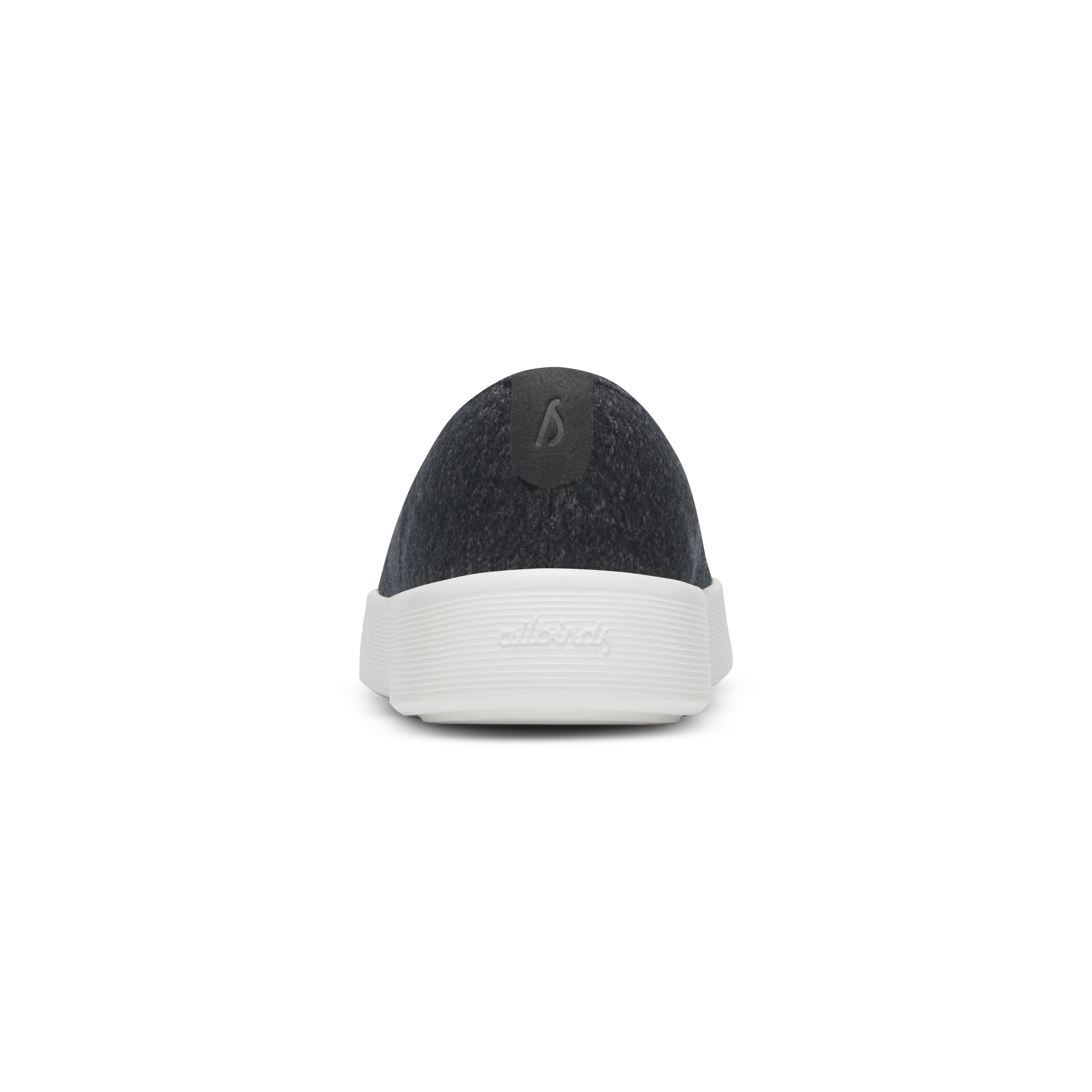 Active Feet Logo Bold Men's Wool Cruiser Slip On - Natural Black (Blizzard Sole)