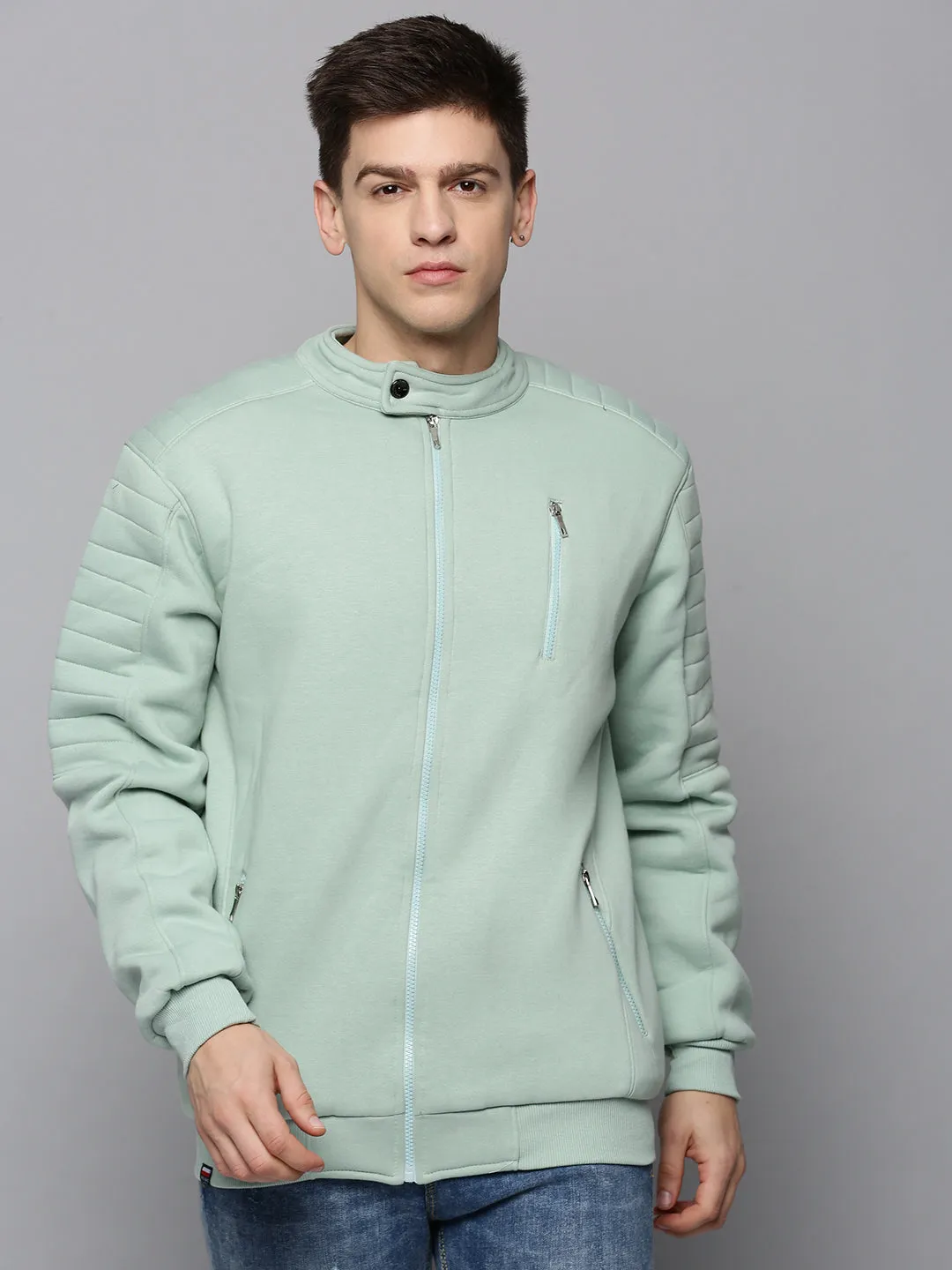 Everyday Hoodie Men's Green Solid Sweatshirt