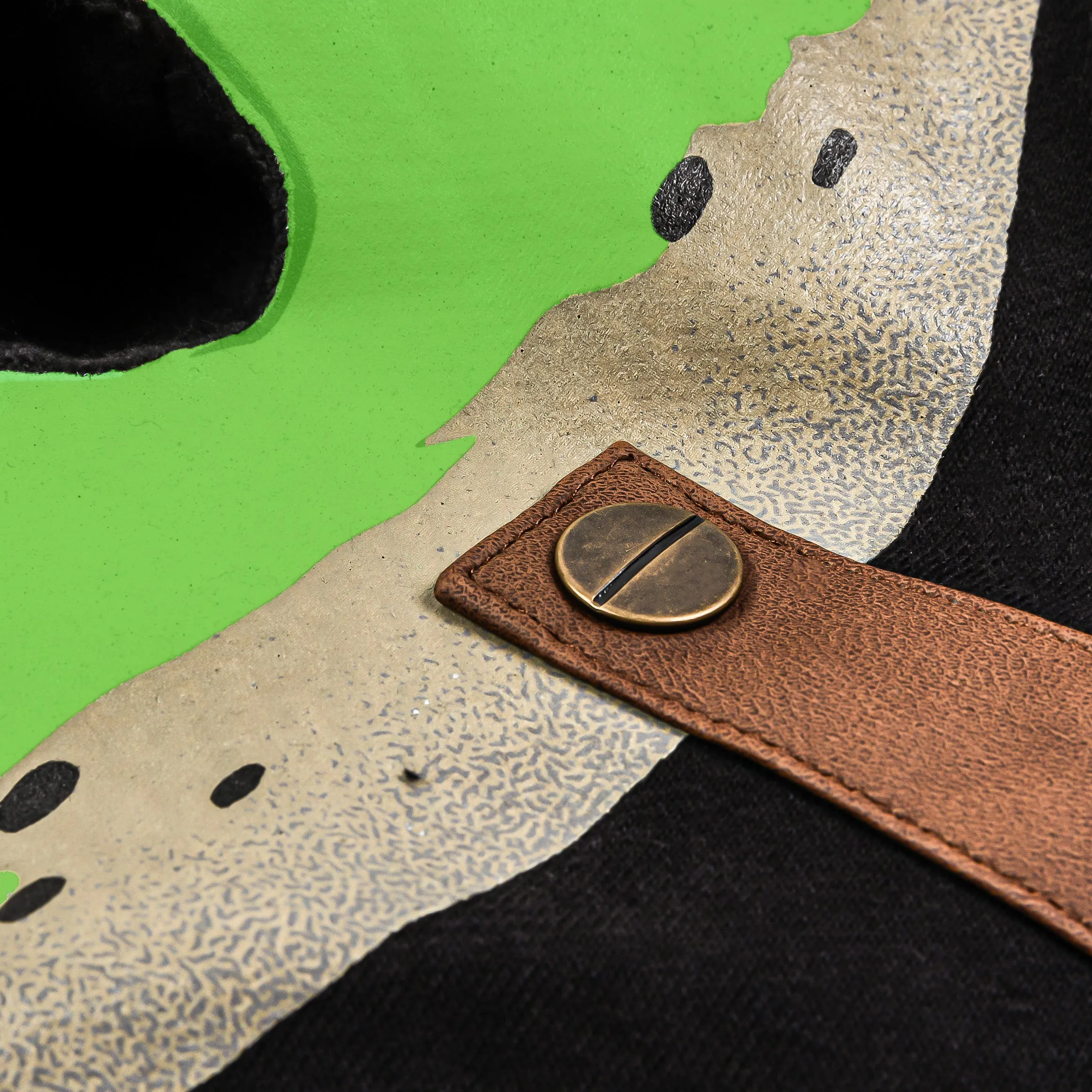 Designer running suitable SP x Friday The 13th Mask On Full Zip Mens Hoodie (Black/Red)