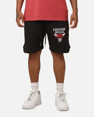 Sport Motion Wrinkle Resistant Material New Era Chicago Bulls Higher Fade Shorts Black