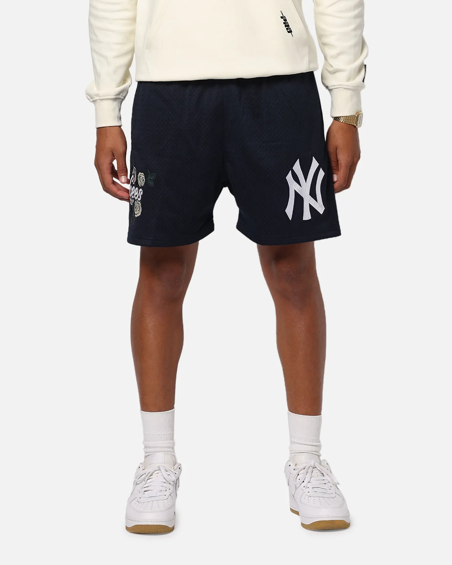 Weekend Style Pro Standard New York Yankees Roses Mesh Shorts Navy
