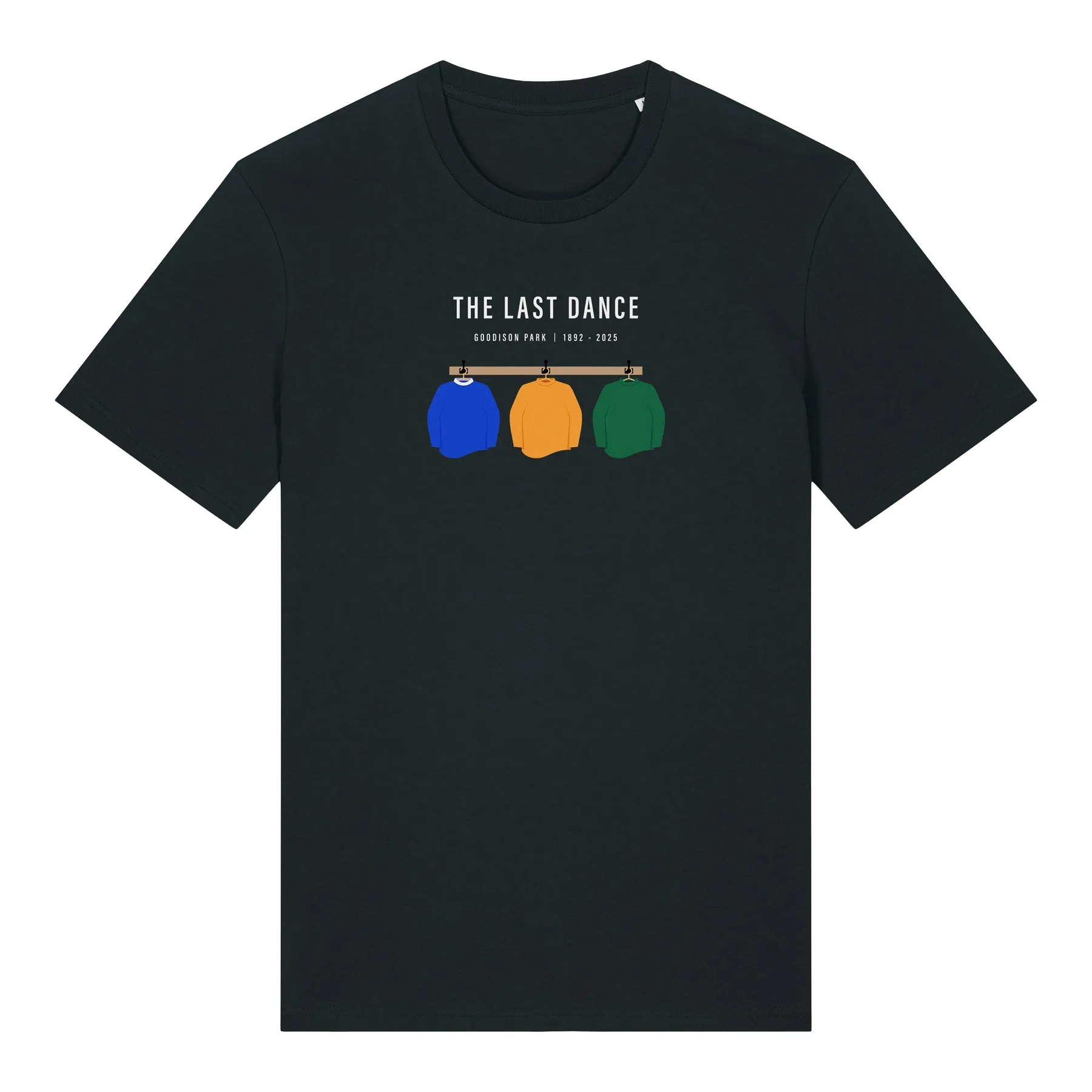 UPF Rated Fabric Layered Shoulder Design Goodison 1970 Kits Tee