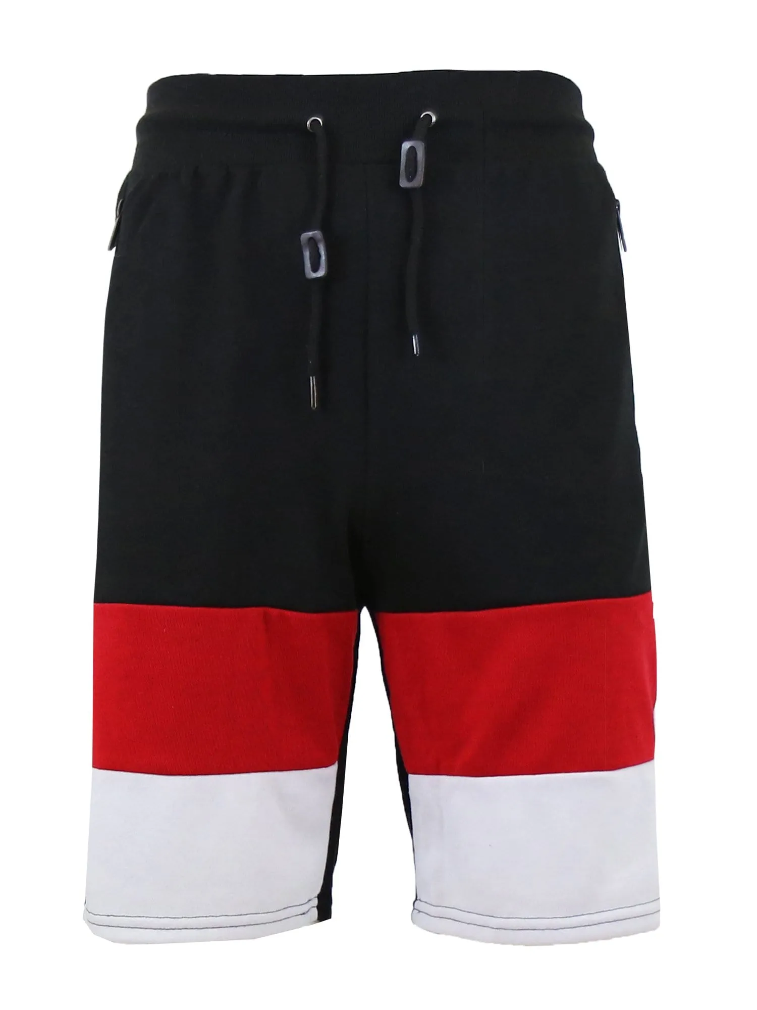All Day Wear Fit Light Layer Mens French Terry Sweat Shorts W Contrast Trim