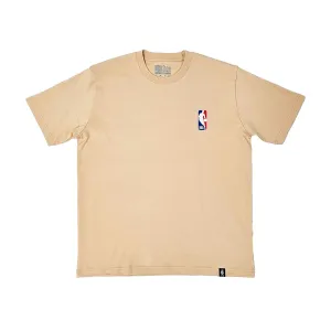 Smart Motion Lockstitch Detailing NBA Philippines All Team Tee - Cream