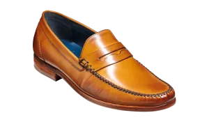 William - Cedar Calf Loafer old town Low   Heel