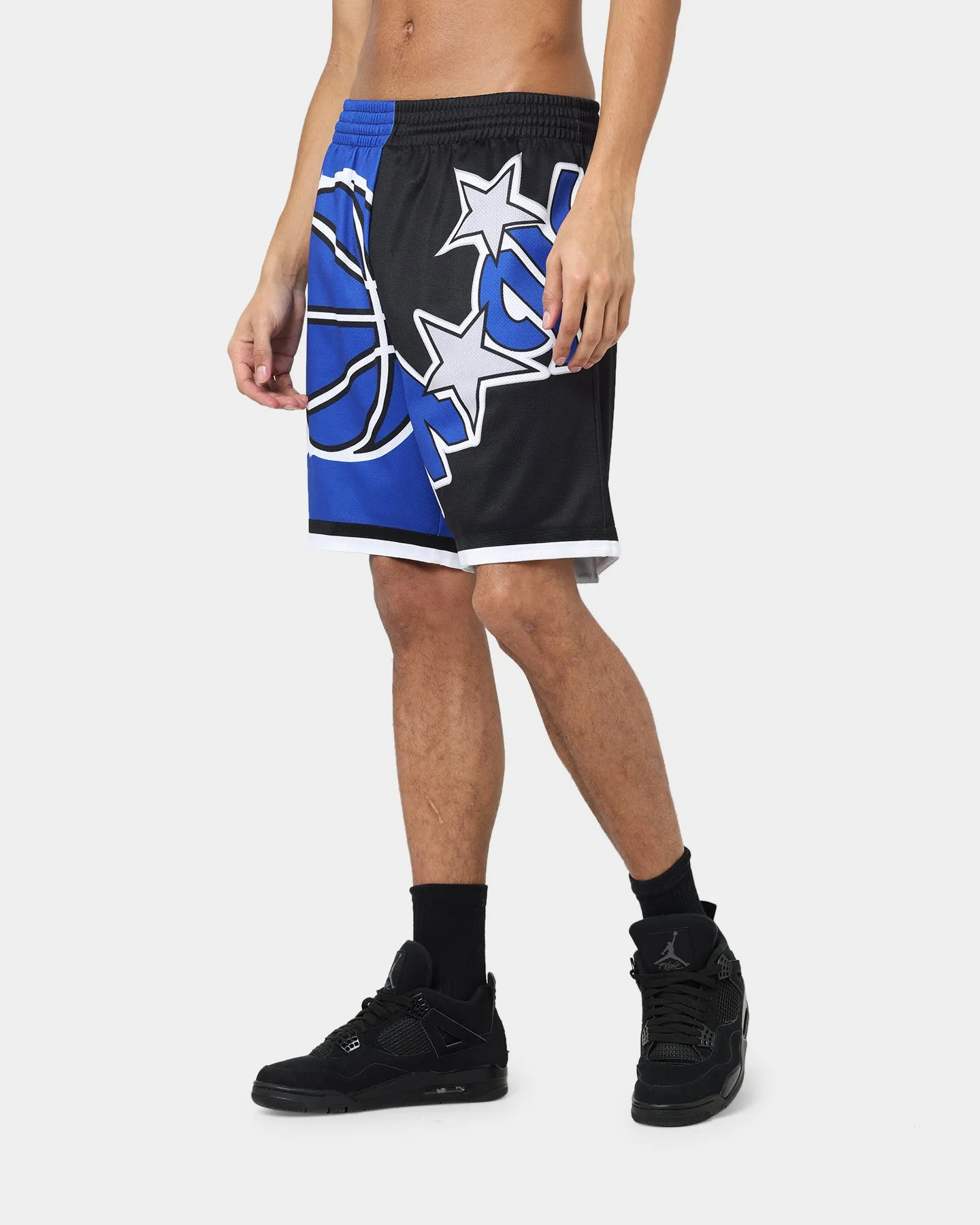 Effortless Style Mitchell & Ness Orlando Magic Big Face 5.0 Shorts Blue