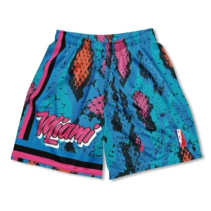 Miami Magic City Basketball Mesh Shorts Slim Stretch hypoallergenic