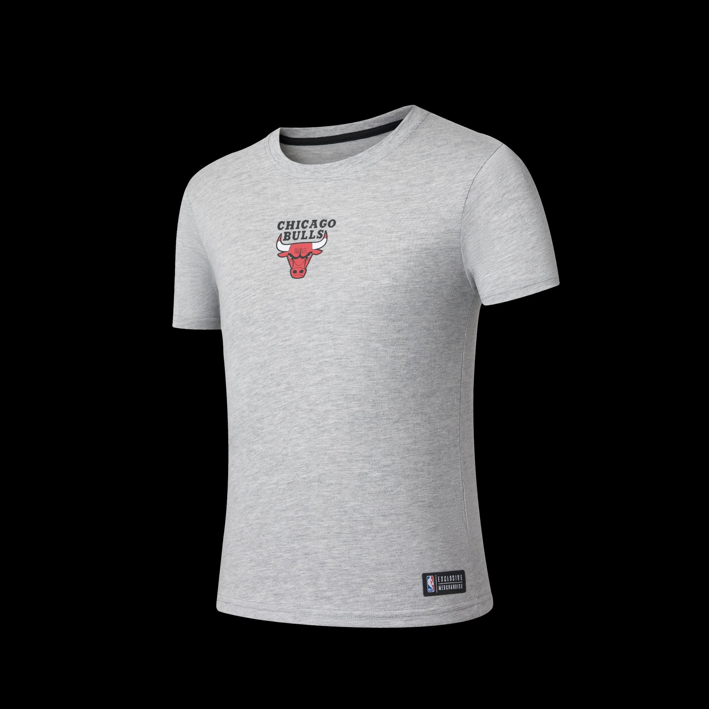 NBA Spray Effect Back Print RF T-Shirt - Chicago Bulls Multi Directional Stretch Panels High Visibility Details