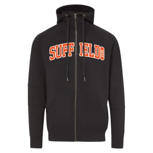 MV Sport Black Full Zip w/orange Suffield Appliqu?? Pastel Shade