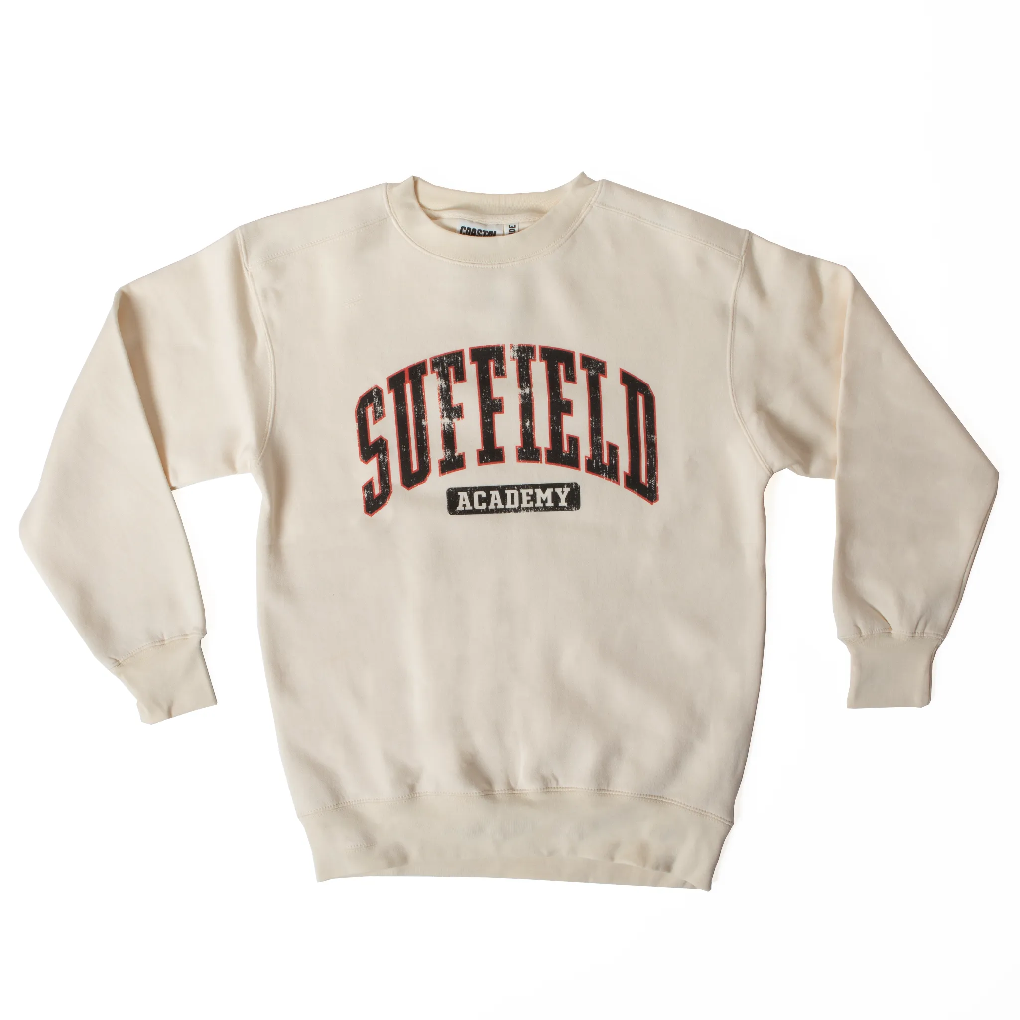 MV Sport Coastal Crew Vanilla Stain-Resistant Trendy Layer