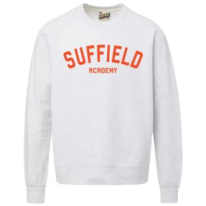 MV Sport White crew with orange suffield acadeny product wedding guest charm Casual Elegance