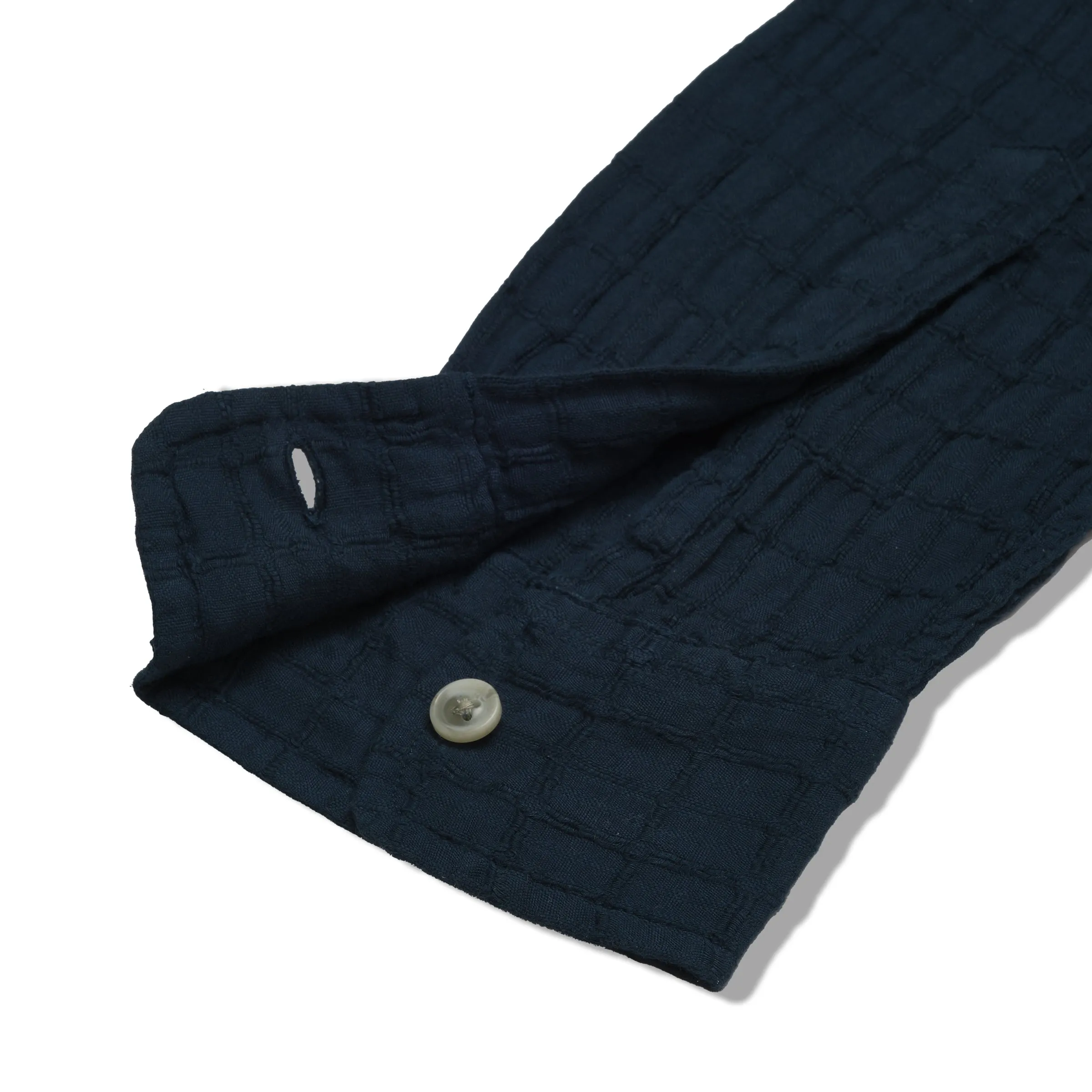 Practical Comfort Essential Comfort Bamboo Dobby Long Sleeve Shirt - Blue Wing Teal