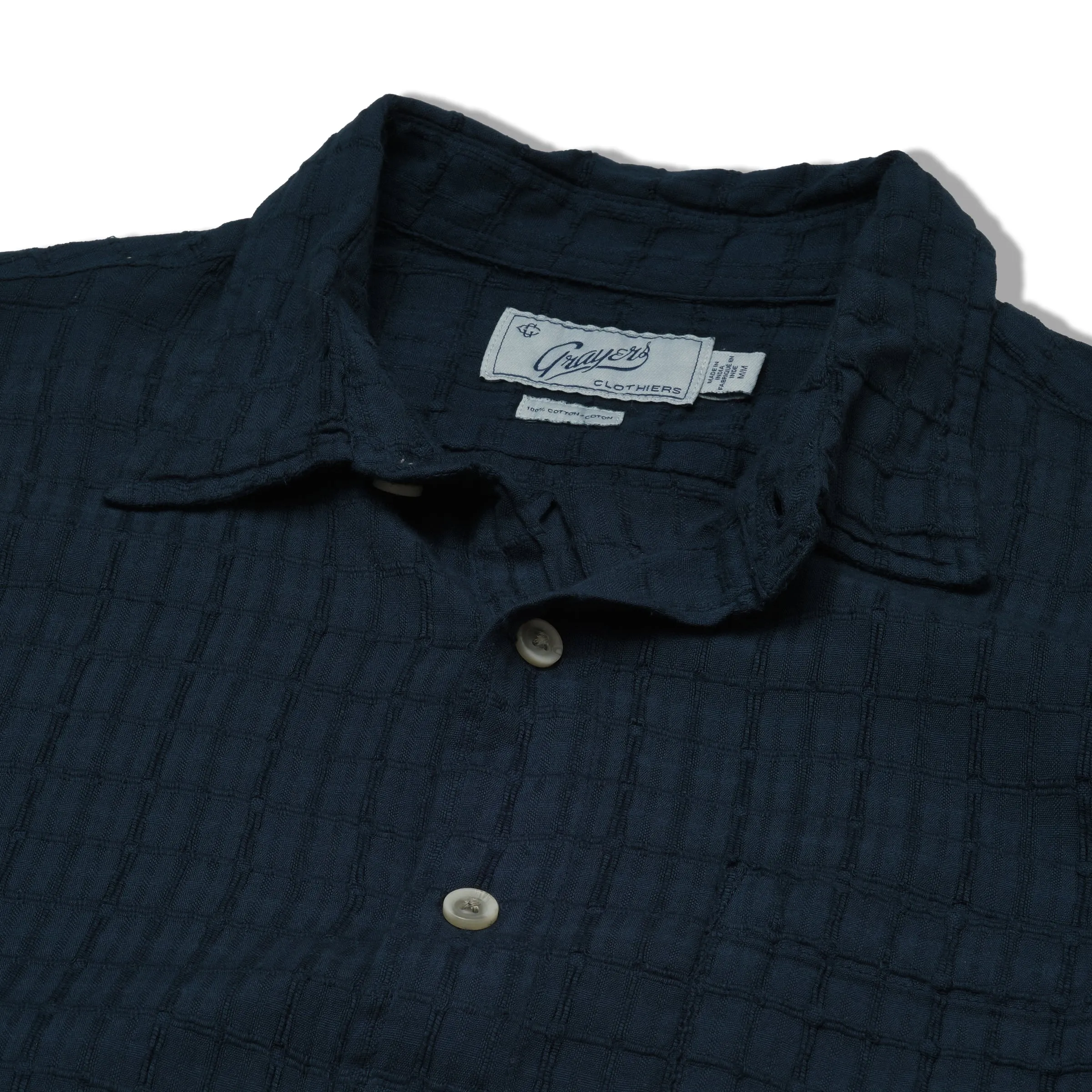 Bamboo Dobby Long Sleeve Shirt - Blue Wing Teal Summer Fashion Chic Vibe