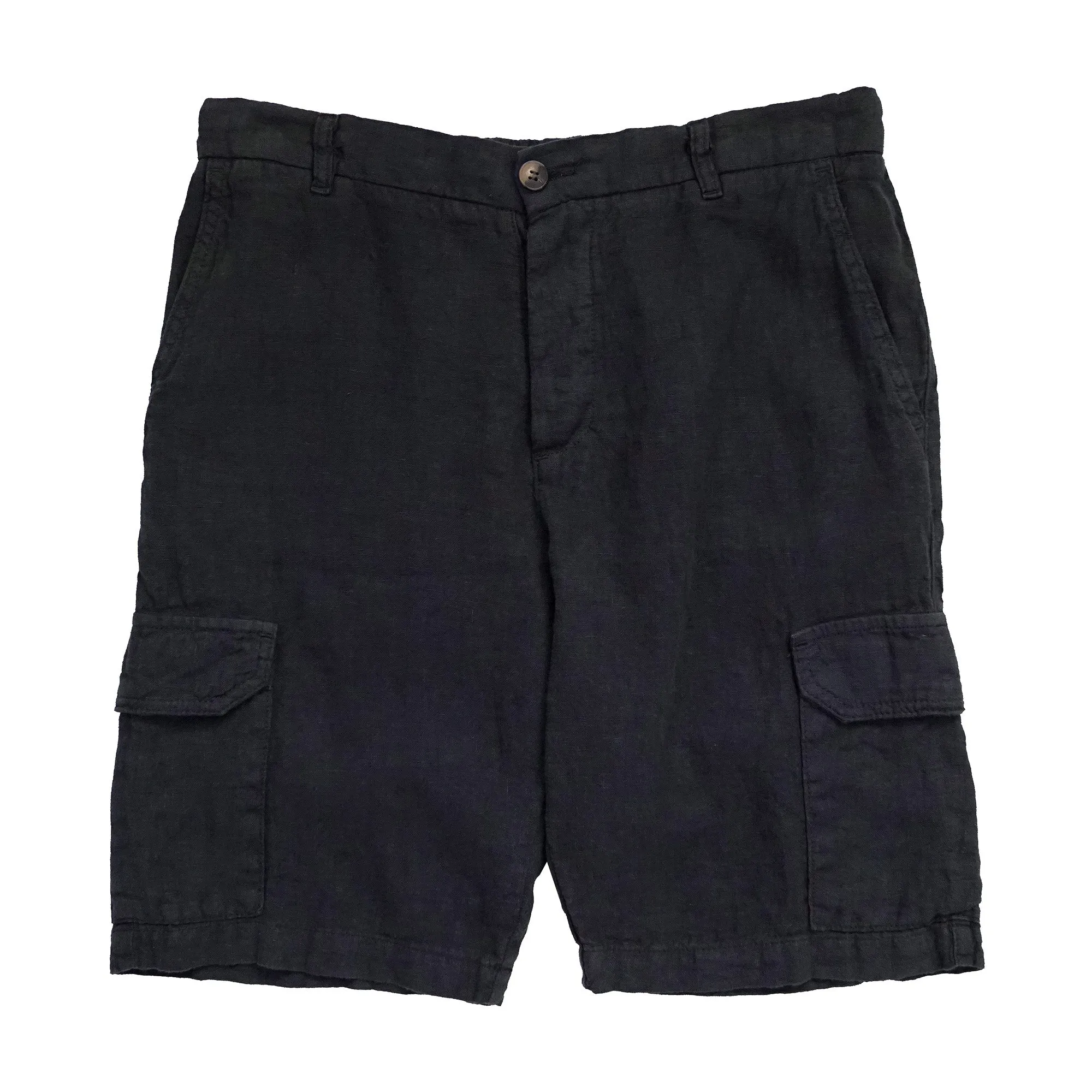 Friction Reducing Lining Four Way Stretch Naples Cargo Shorts (Navy)
