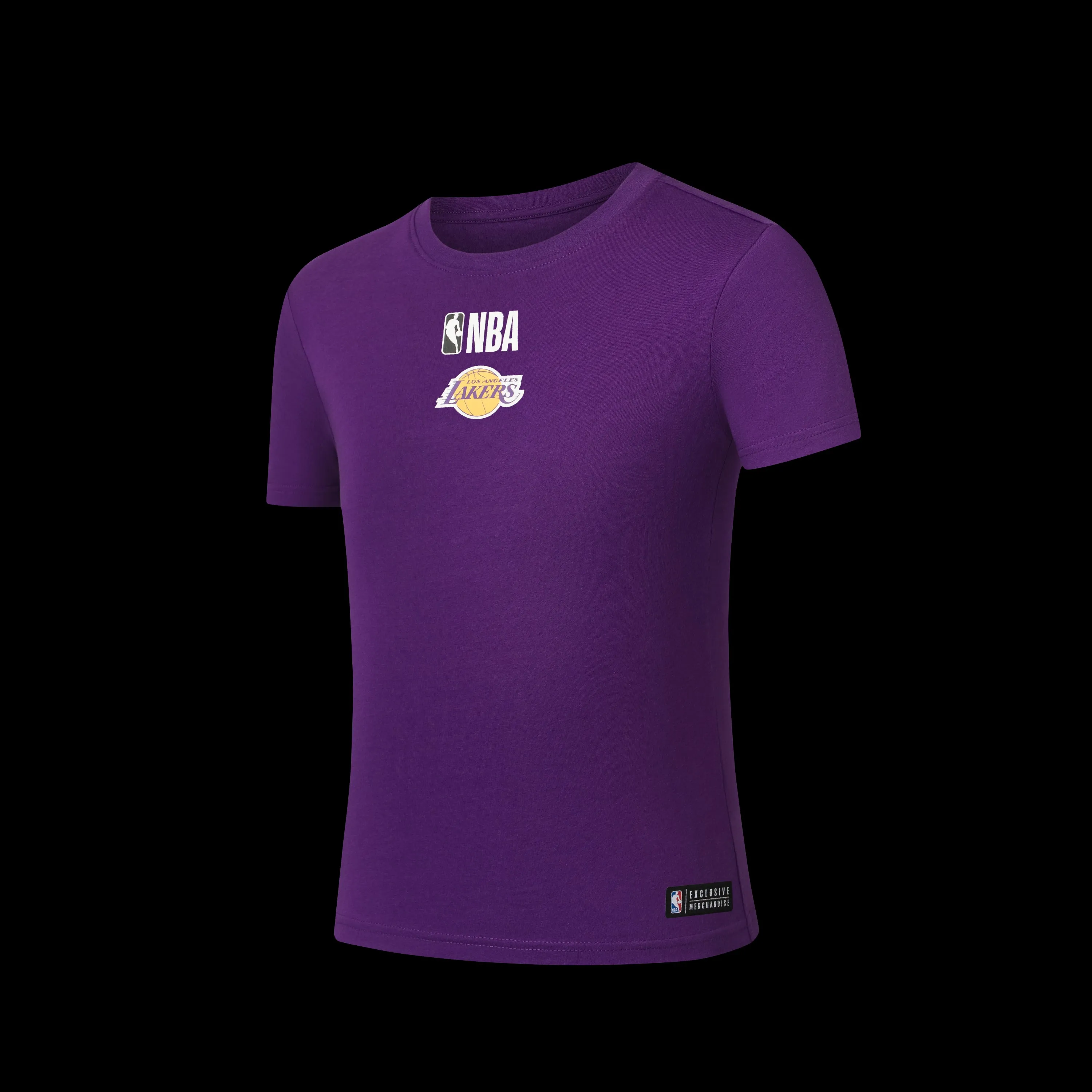 NBA Back Arch Print Long Fit T-Shirt - Los Angeles Lakers Sport Inspired