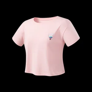 Reflective accents NBA Back Holographic Print Boxy Fit T-shirt - Chicago Bulls