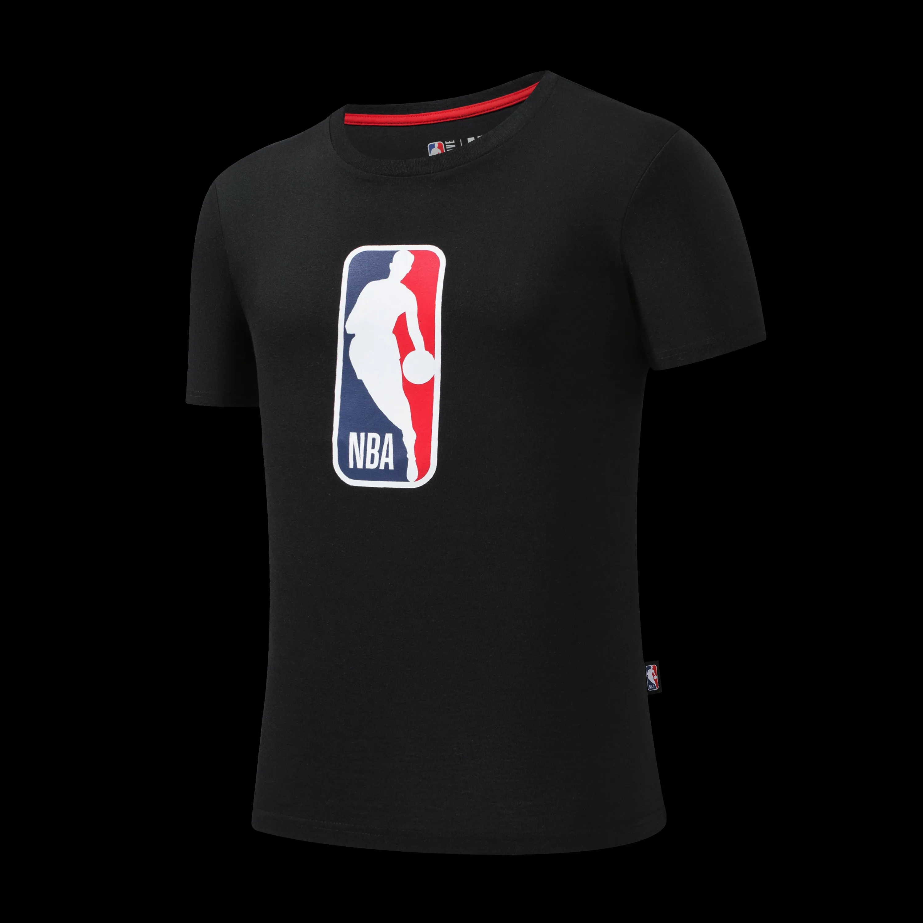 NBA Basic Official Logo T-Shirt Anti Pilling Fabric Moisture Control Lining