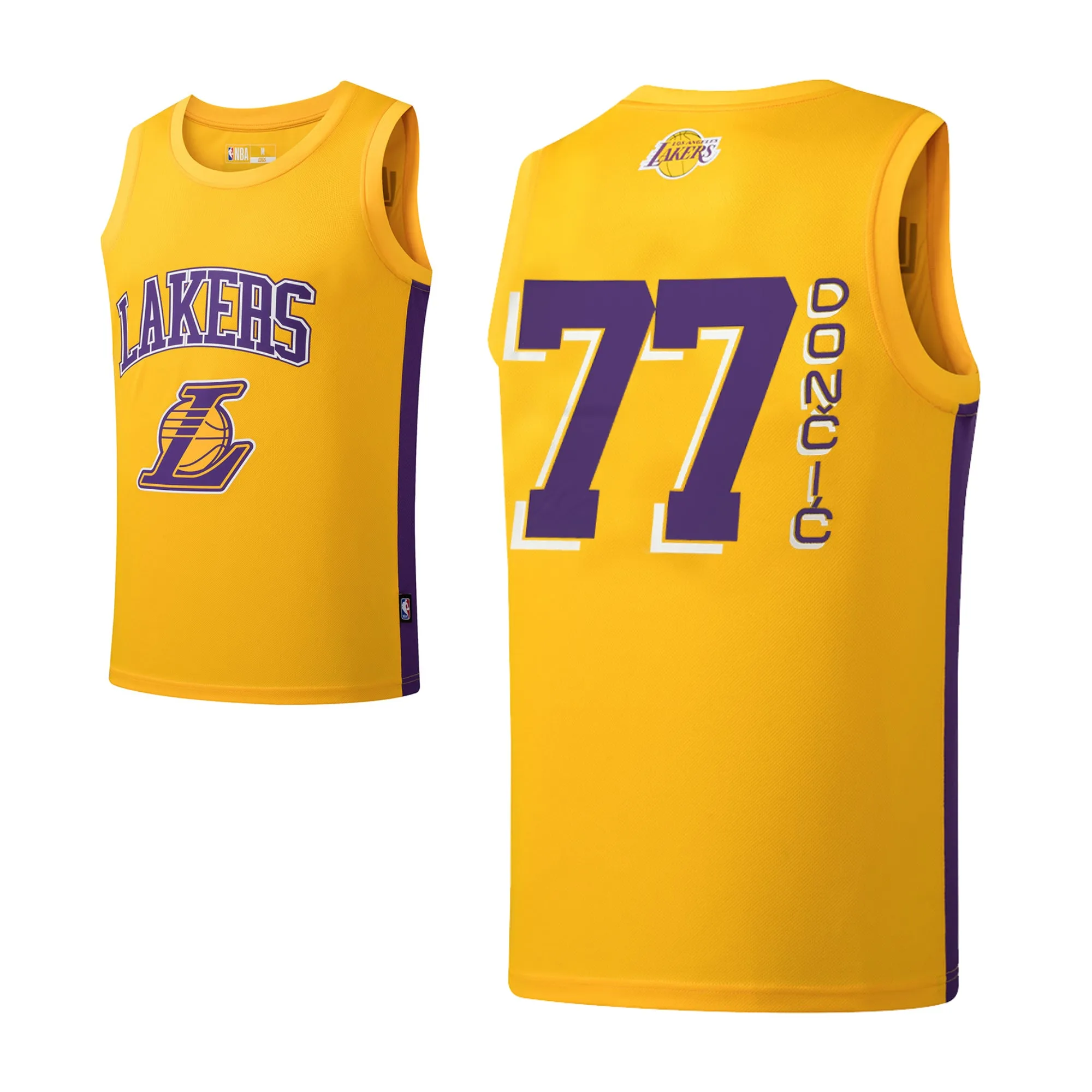 NBA Basics Jersey - Luka Doncic Adjustable Drop Tail Active Lifestyle