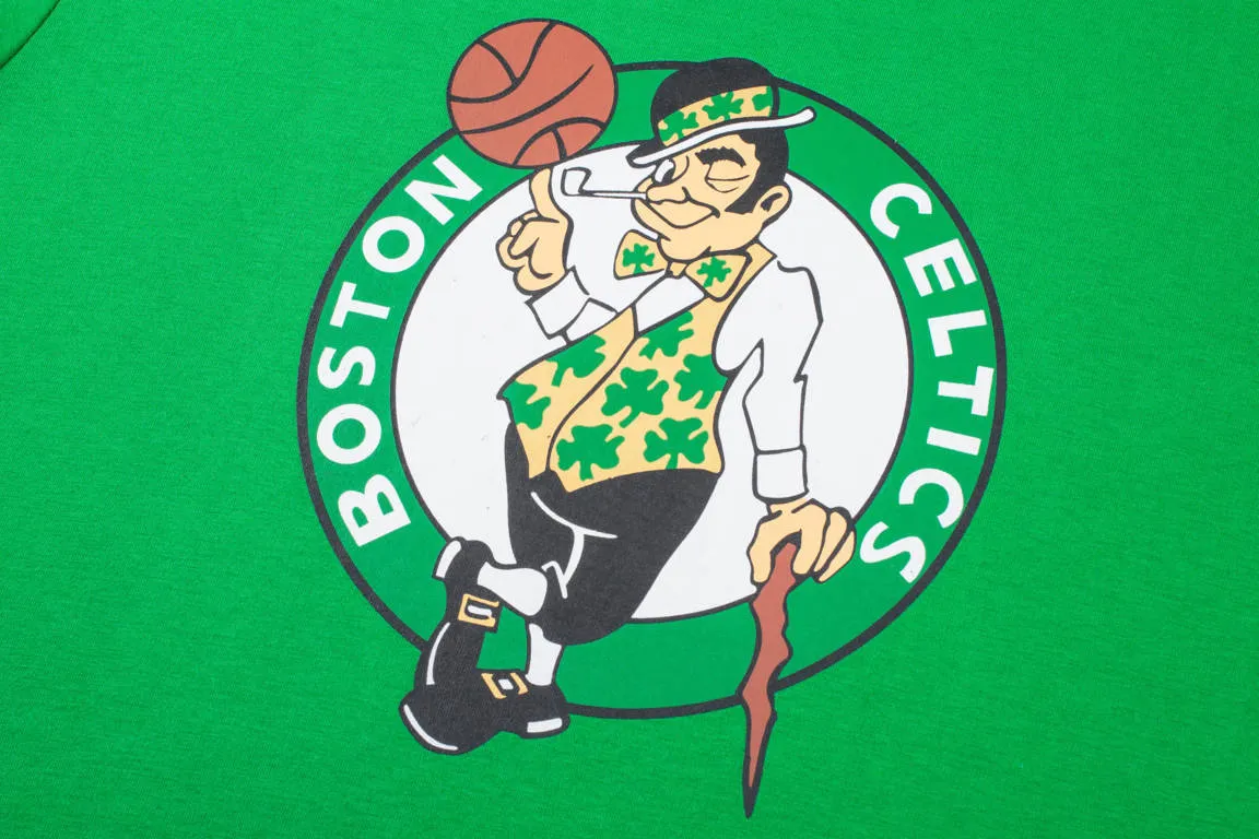 NBA BASICS PRIMARY LOGO T-SHIRT - GREEN Athletic Silhouette