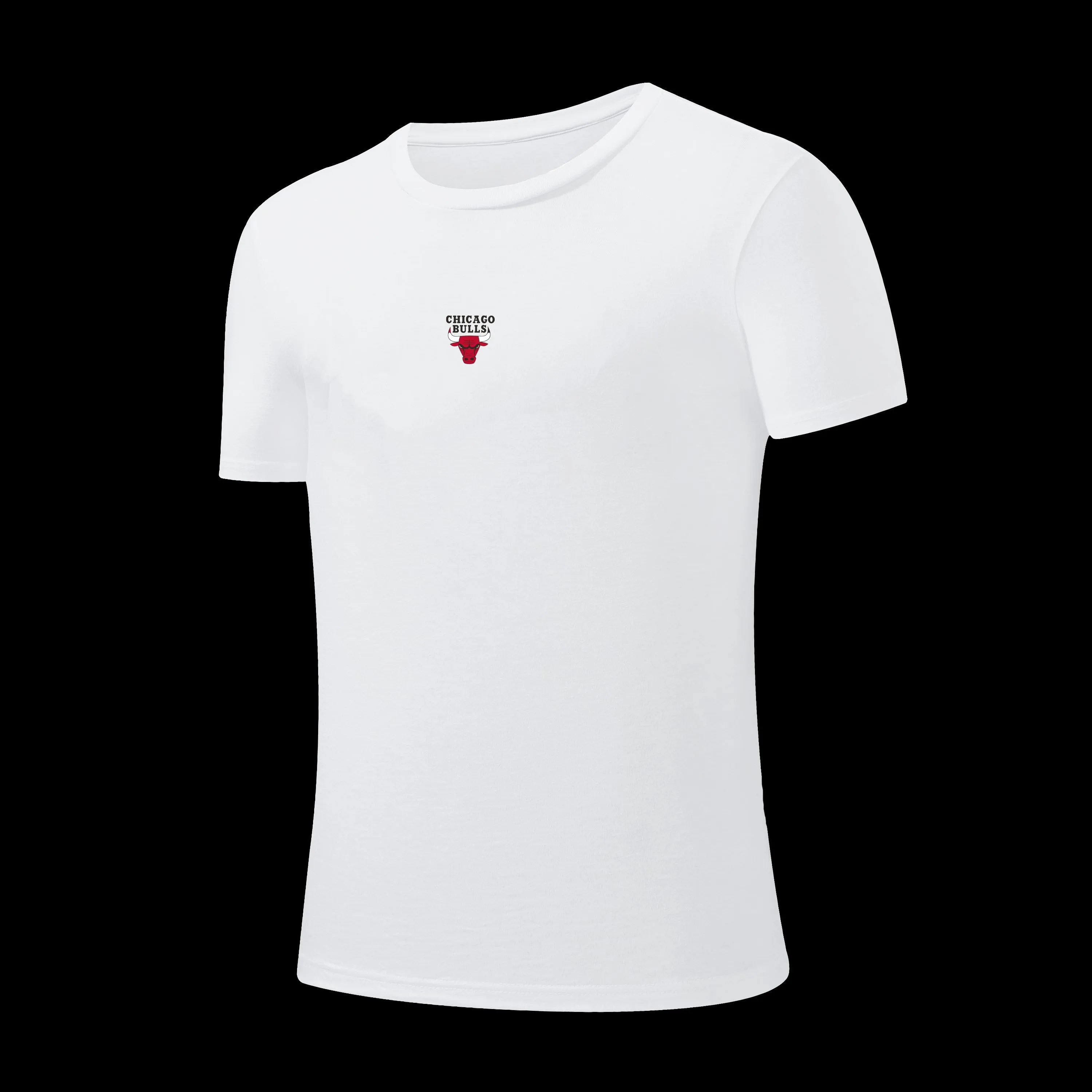 Airflow Channel System Contoured Side Panels NBA Distressed Front Print Regular Fit T-Shirt - Chicago Bulls