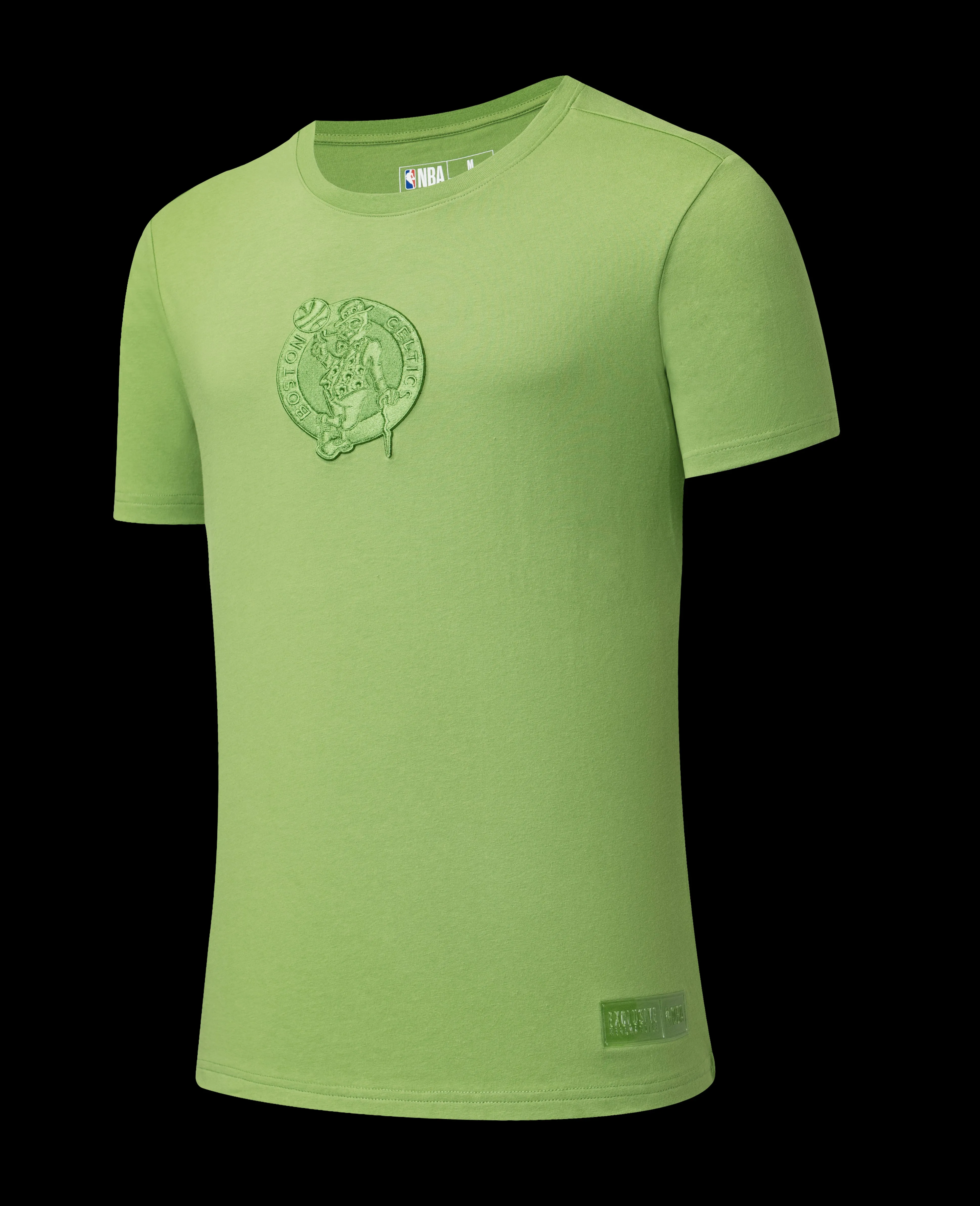 NBA Front 3D Embroidery And Back HD Print Regular Fit T-Shirt - CELTICS Variable Density Knit Performance Driven Structure