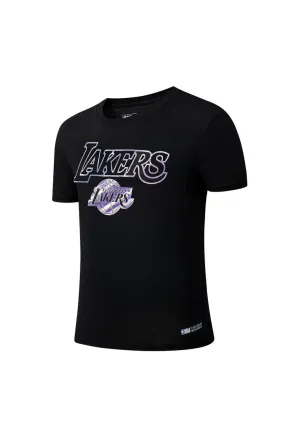 Bold Colorway NBA Front Gradient Print Regular Fit T-shirt - Los Angeles Lakers