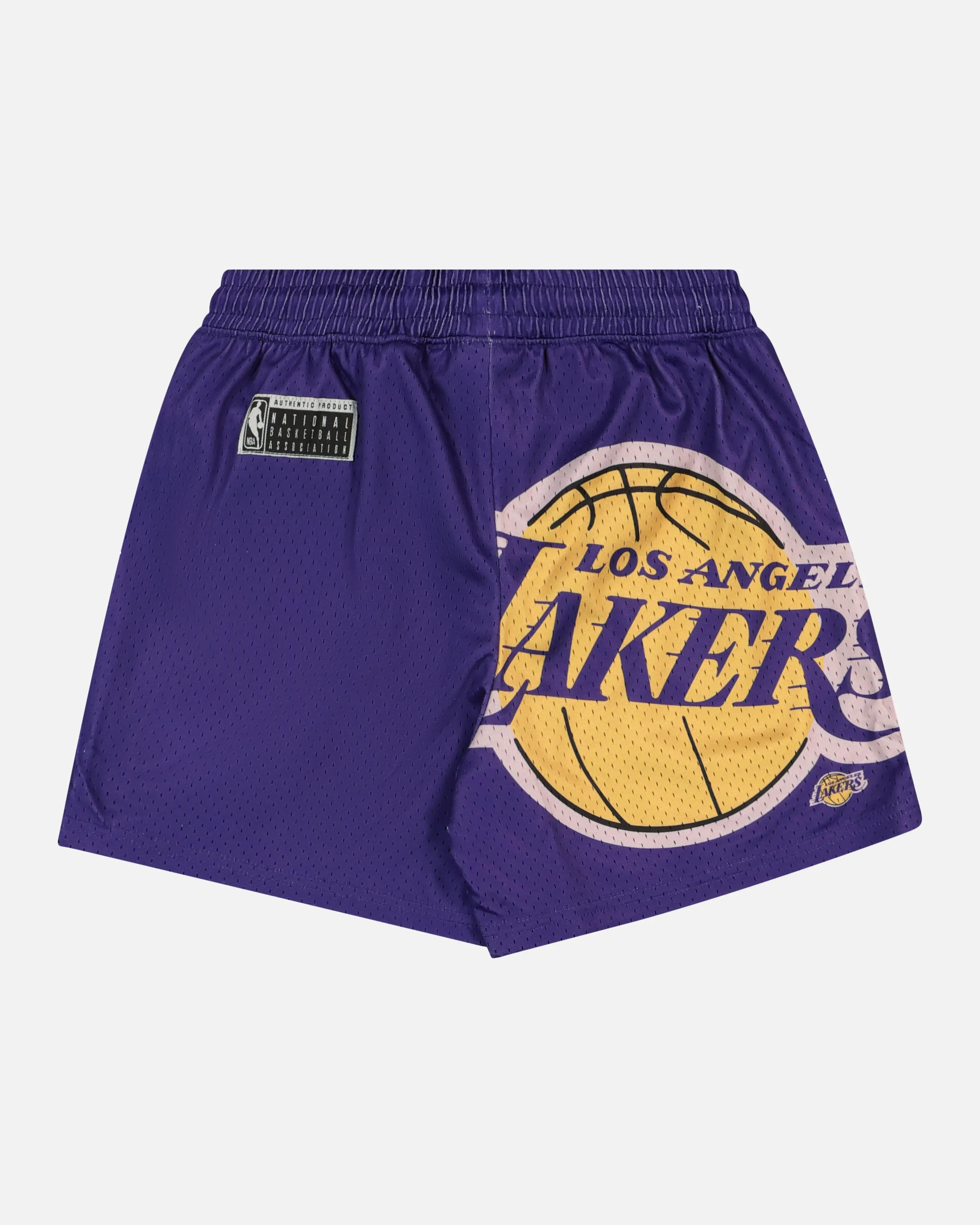 fade resistant color Neat Look NBA Kids' Los Angeles Lakers Hedley Mesh Shorts Purple