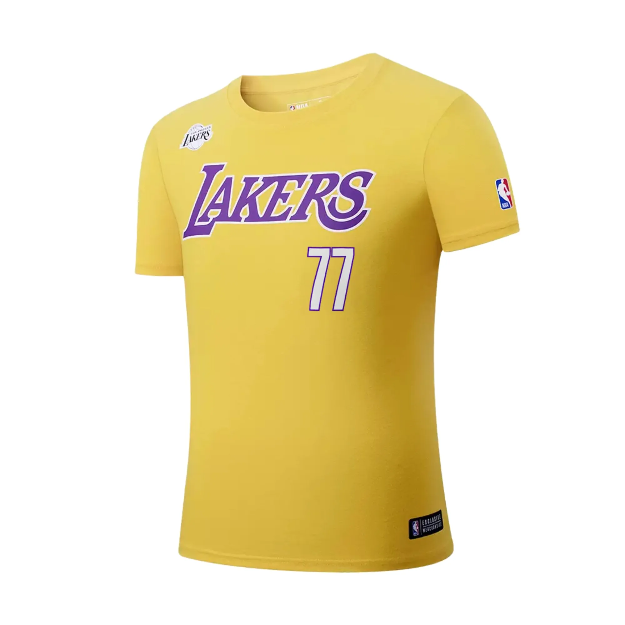 NBA Men's Core Crew Neck T-shirt - Luka Doncic Reinforced Hems