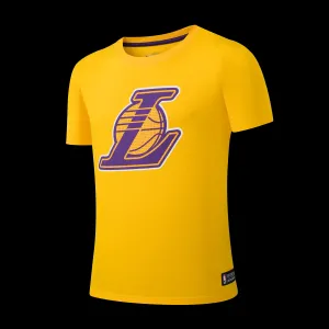 Antibacterial Fiber Blend NBA NAME AND NUMBER T-SHIRT - LAKERS