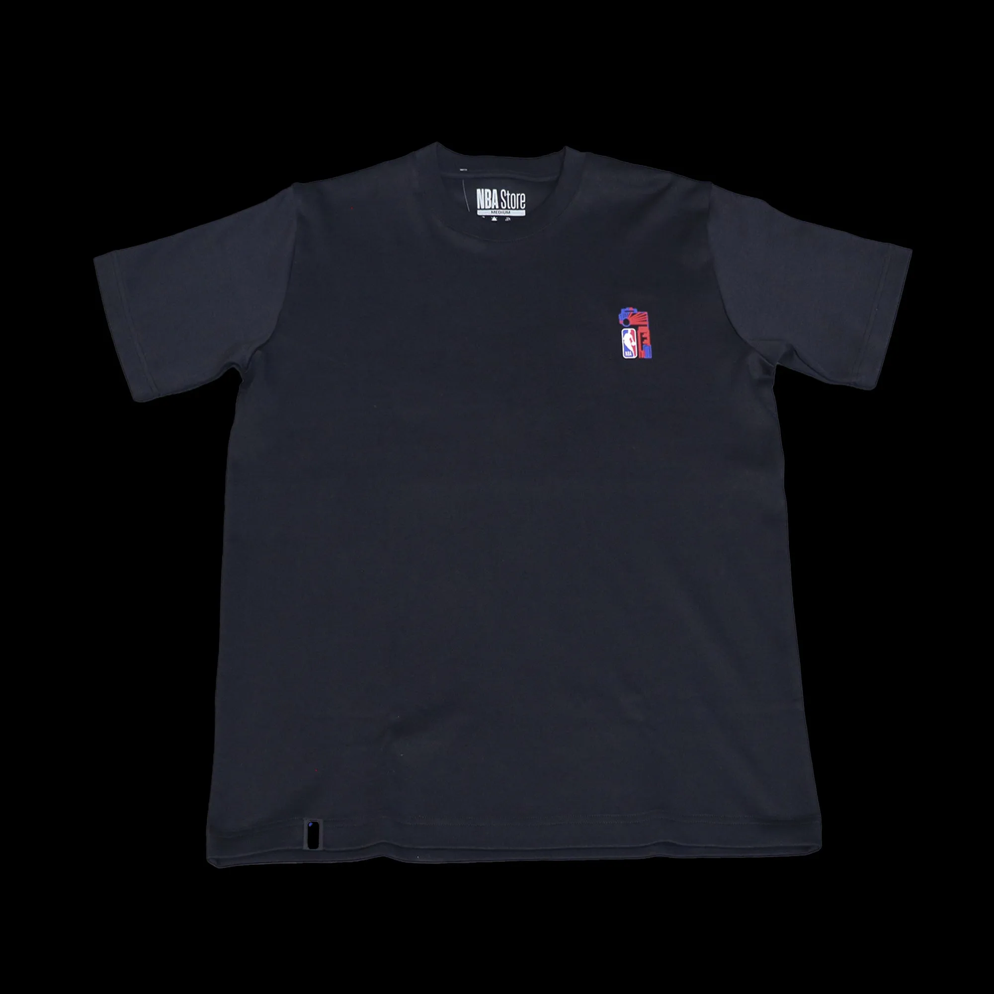 Moisture Wicking Fabric Long Lasting Color Retention NBA Philippines Cityblock Tee - Black