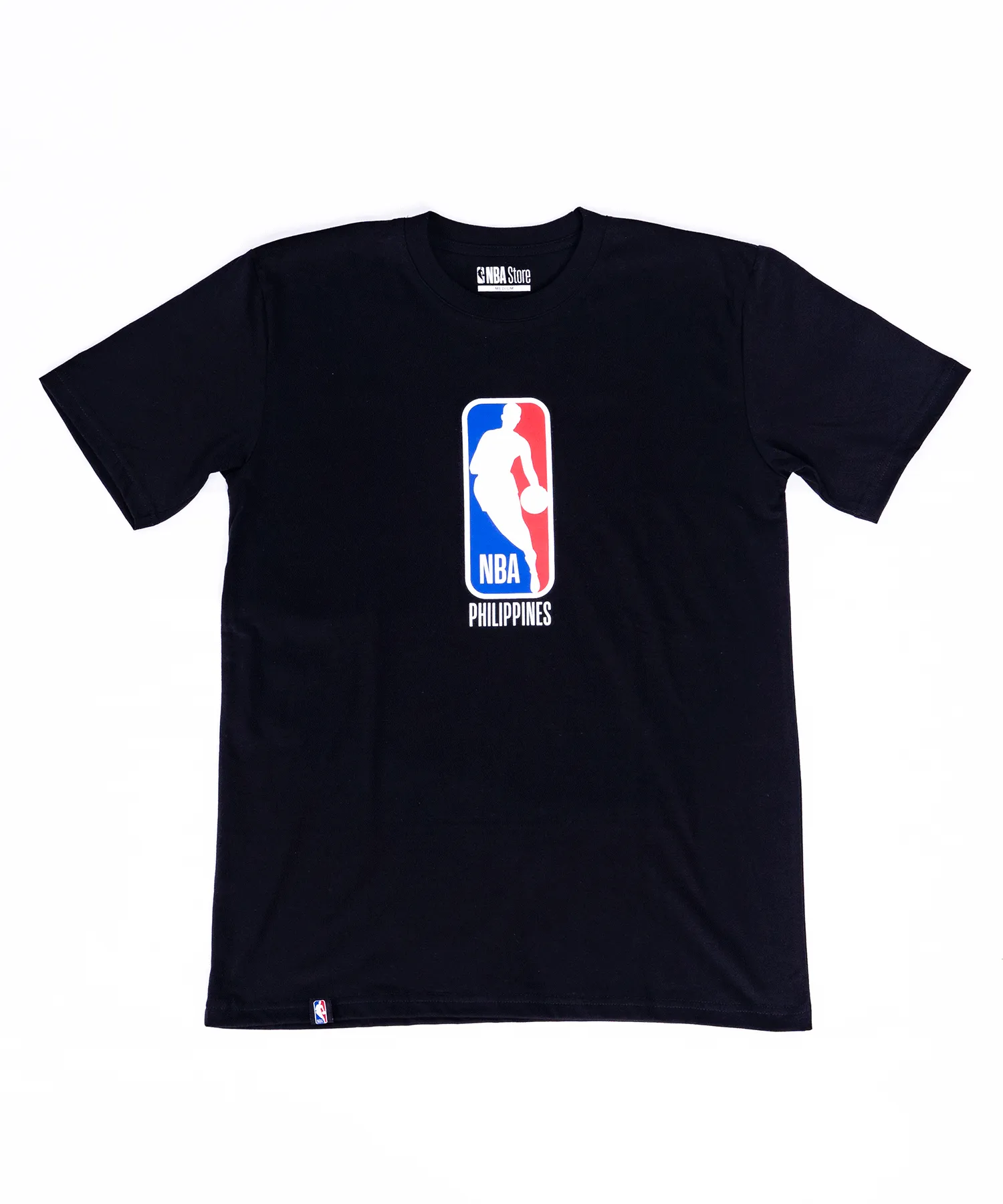 Hydrophobic Edge Taping True Fit NBA Philippines Logoman Tee - Black