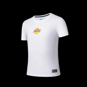 Quick Change NBA Spray Effect Back Print RF T-Shirt - Los Angeles Lakers