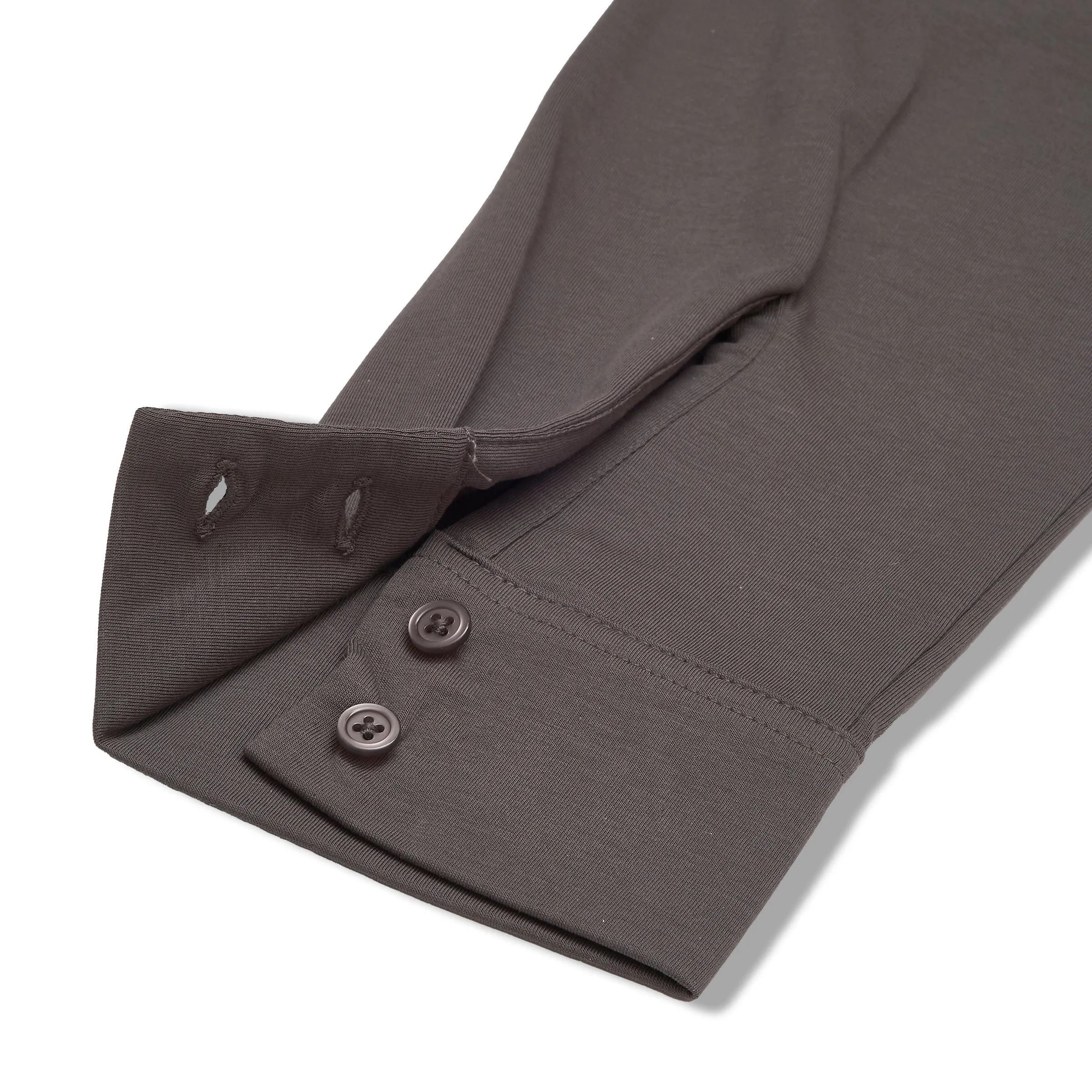 Hackett Cotton Sorona Knit Shirt - Castle Rock Lightweight Feel