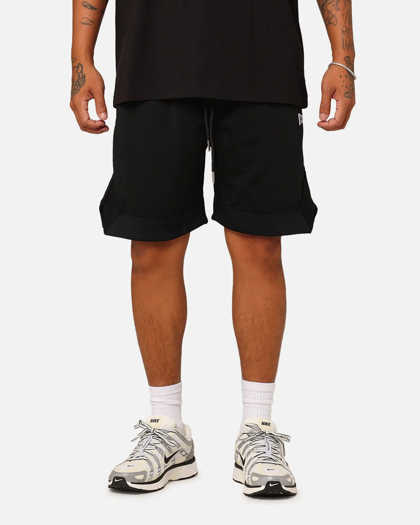 Quick Wear New Era Branded Shorts Black