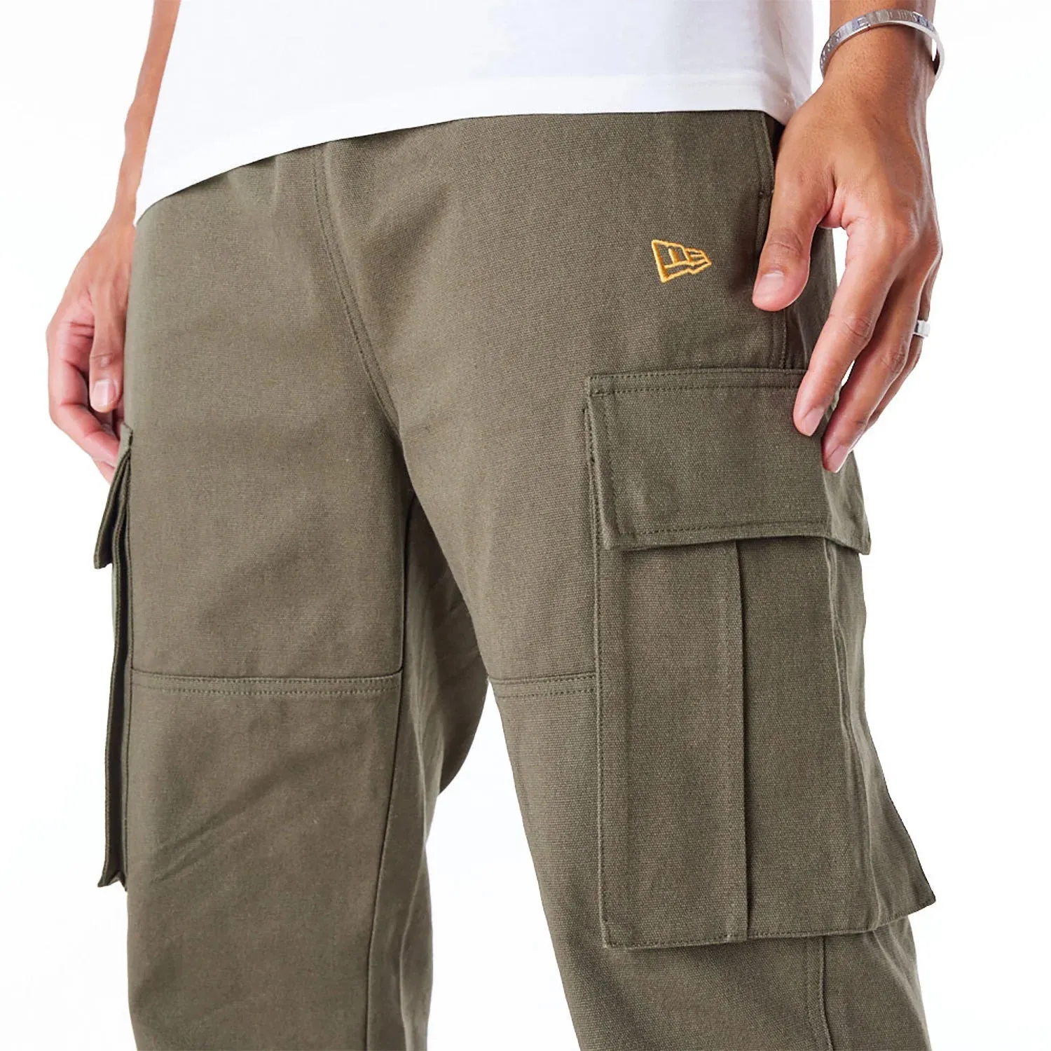 NEW ERA Green Cargo Trousers Urban Edge