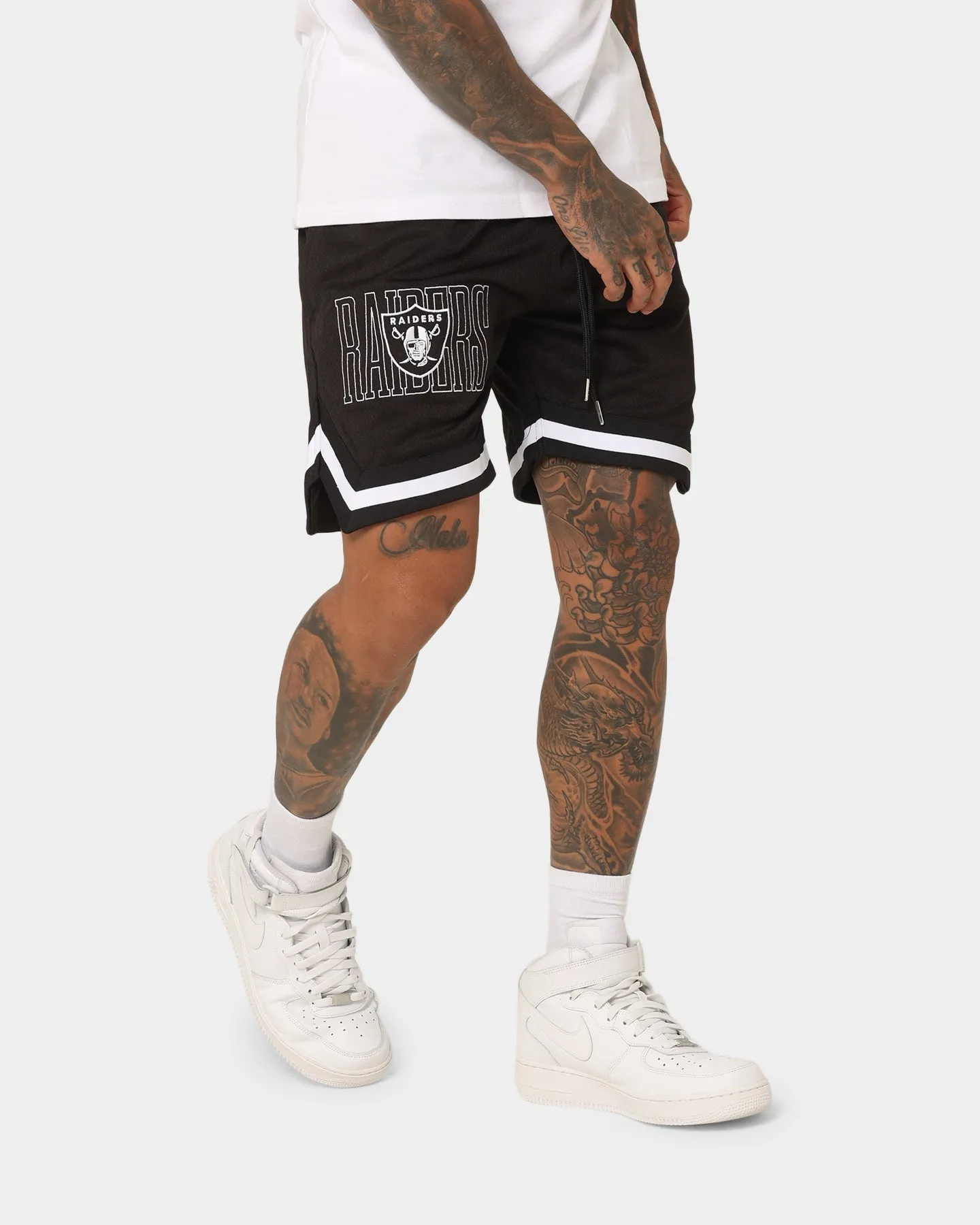 Motion Support City Shorts New Era Las Vegas Raiders Mesh Shorts Black