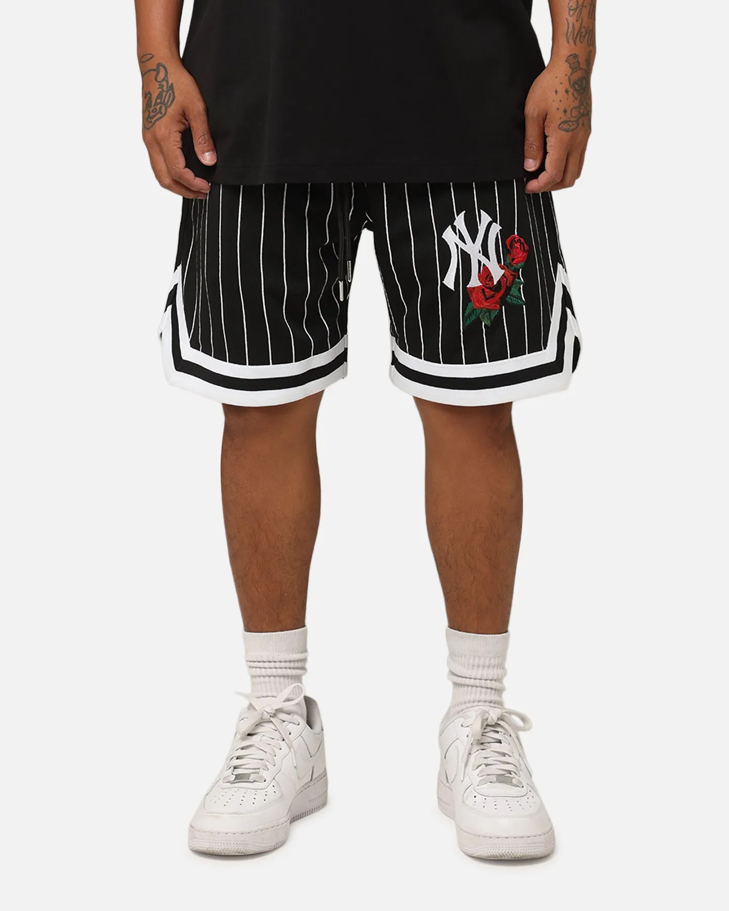 souvenir choice Performance Comfort New Era New York Yankees Rose Mesh Shorts Black