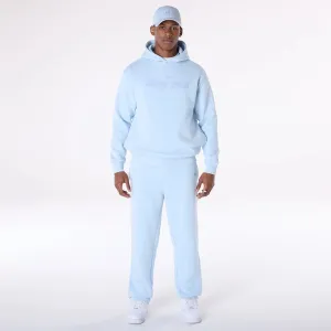 NEW ERA Straight Leg Pastel Blue Joggers Rugged Comfort