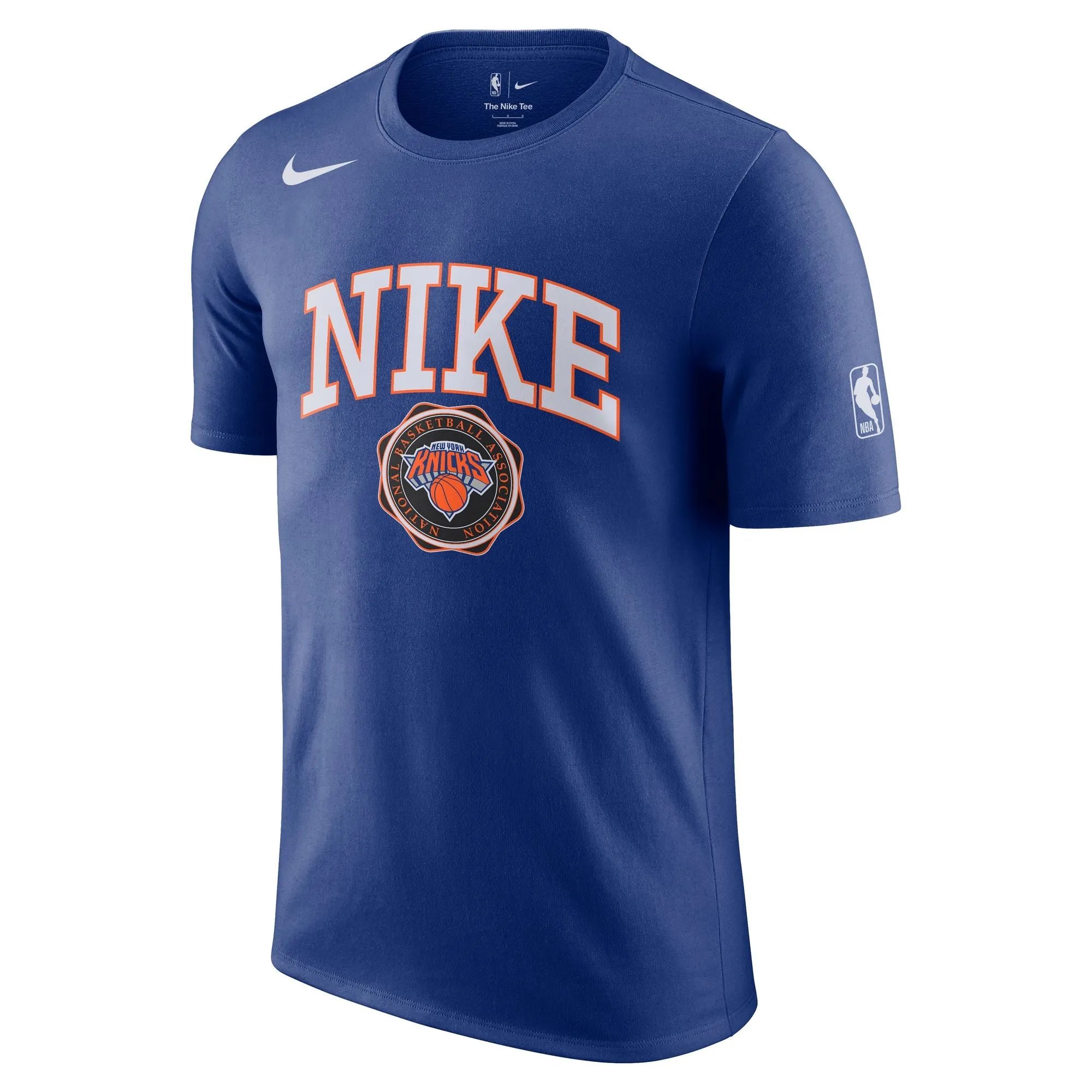 Microfiber Performance Blend New York Knicks Essential Men's Nike NBA T-Shirt