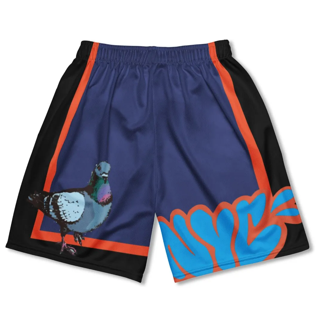 New York State of Mind Basketball Mesh Shorts Summer Fashion Breathable Material